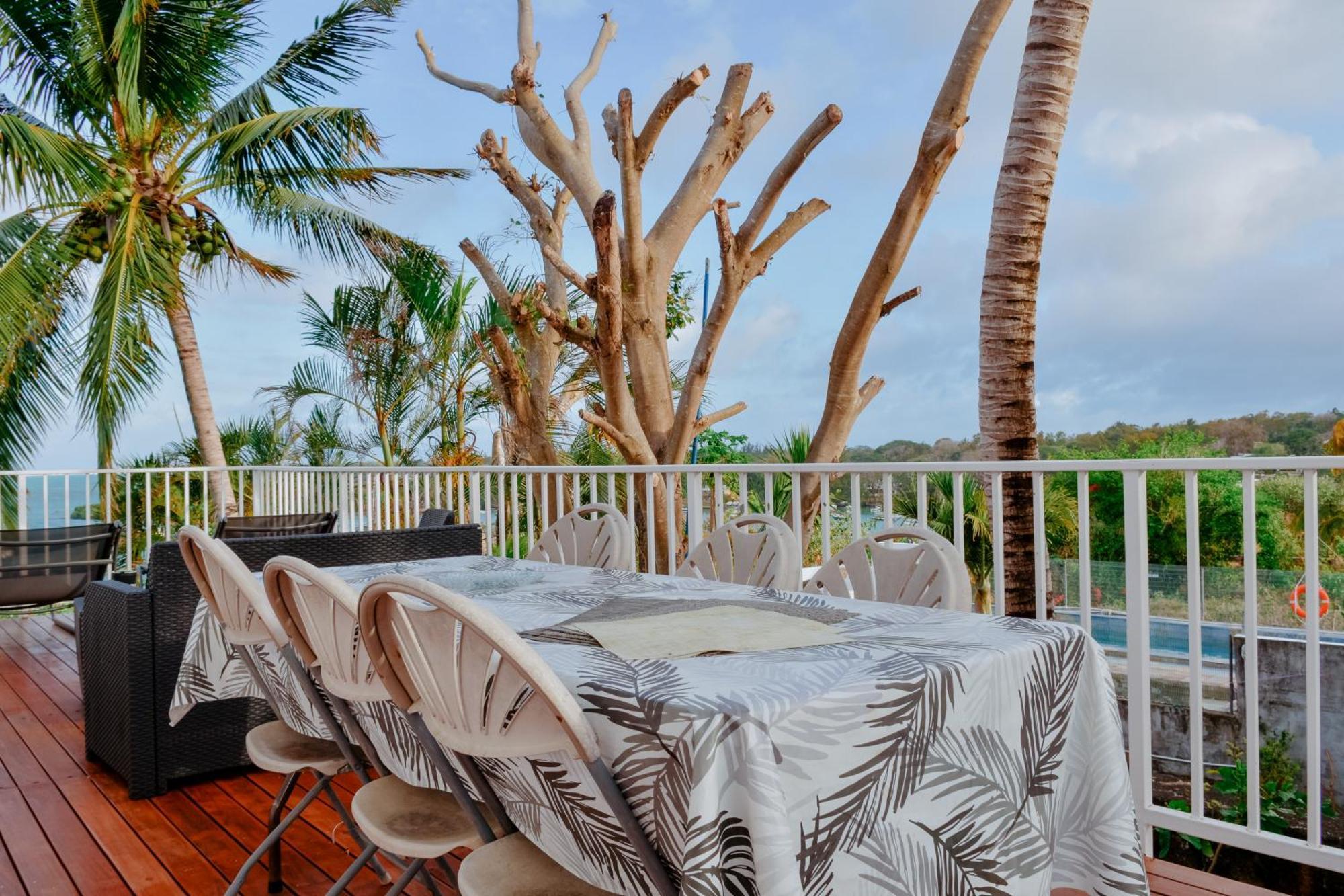 Boutique Villa On The Rocks With Stunning Sea Views, Infinity Pool & Private Sea Trou d'Eau Douce Eksteriør billede