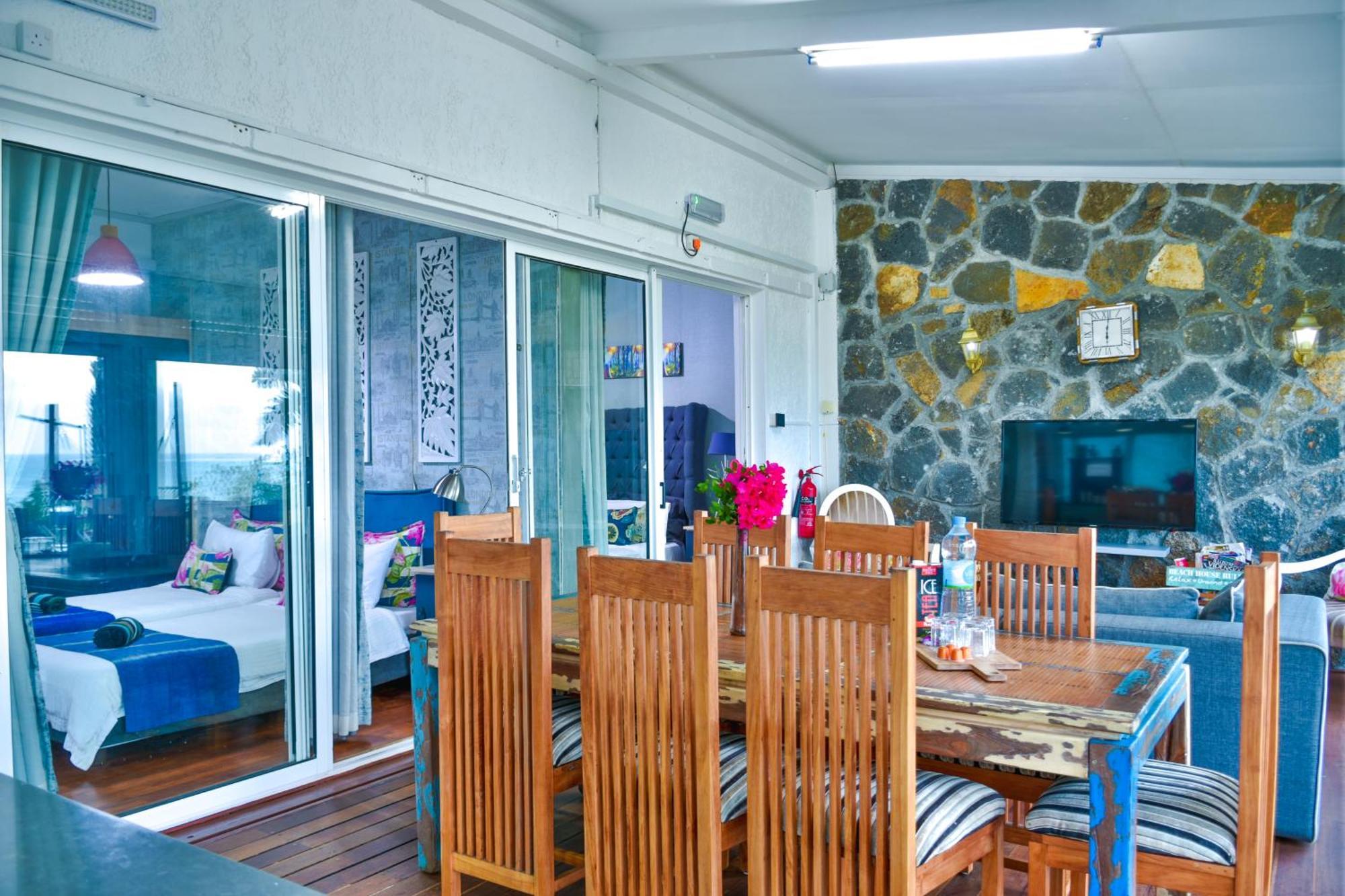 Boutique Villa On The Rocks With Stunning Sea Views, Infinity Pool & Private Sea Trou d'Eau Douce Eksteriør billede